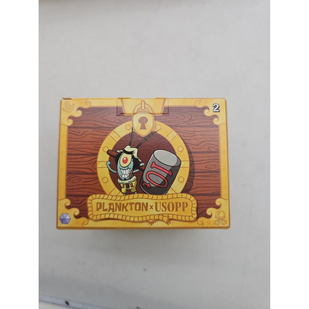 McDonald's Happy Meal SpongeBob x One Piece Toys Brand New, Plankton x Usopp #2